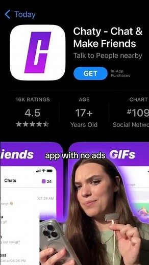 ChatyApp - Chat with People nearby and Make new Friends #short #friends #newvideo #chat #shortsvideo