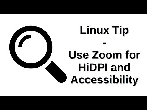 Linux Tip | Use Zoom for HiDPI and Accessibility in Linux Mint
