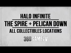 Halo Infinite The Spire + Pelican Down All Collectibles Locations Guide / Tutorial / Solution