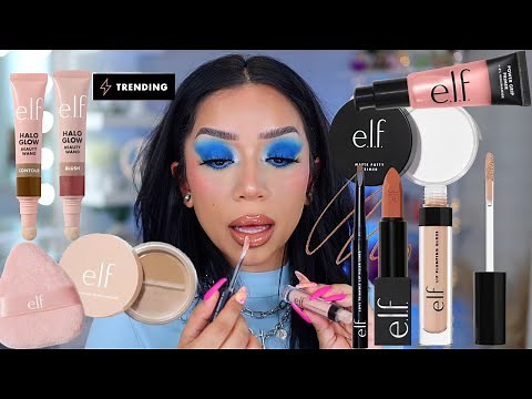 Full Face of e.l.f.'s Most Viral Makeup & Brushes | One Brand Tutorial