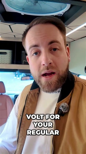 Van Electrical System: 240V Power & Off-Grid Cooking #shorts