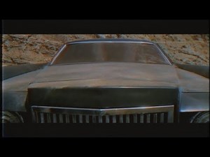 The car 1977. El asesino invisible. Film Post-Apocalyptic. Horror movie cars.