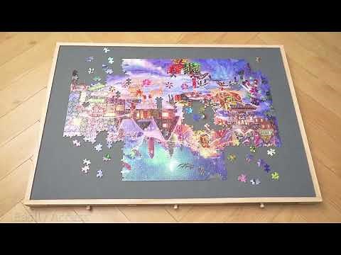 Are puzzle tables worth it? Tilting & Rotating Puzzle Board with 6 Drawers & Cover