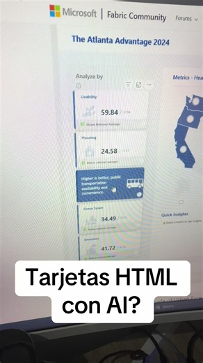 Tarjetas HTML en Power BI: Tutorial Fácil con AI
