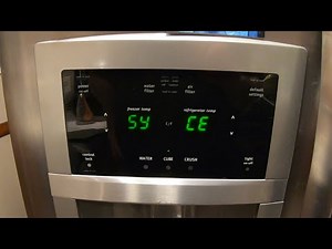 Frigidaire Gallery Code SY CE