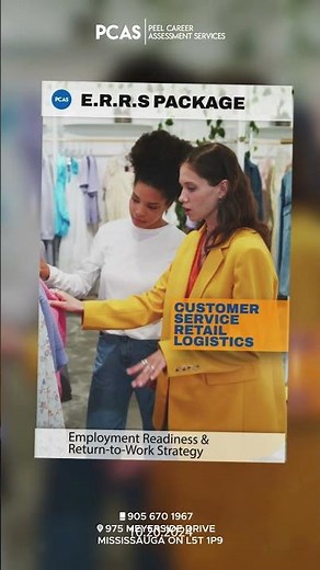 Restart Your Career with PCAS | Employment Readiness & Return-to-Work Strategy (E.R.R.S.)