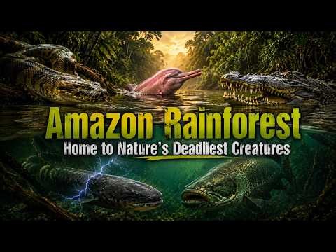 Amazon Rainforest Part 1: The Amazon River's Deadliest Creatures