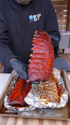 How to make the best bbq ribs #grillinwithdad #bbq #recipe #foodie #tasty | Grilling with dad