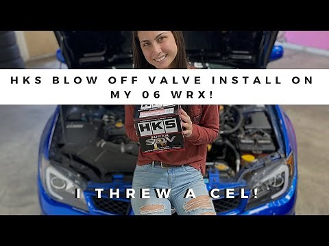 HKS Blow Off Valve Install - 2006 Subaru WRX
