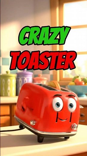 POV: When Your Toaster Has an Attitude 😂 #funny #pixarstyle #comedyshorts