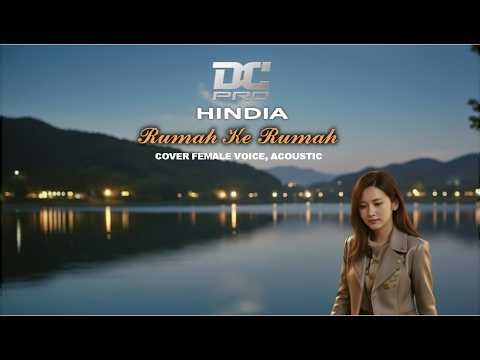 RUMAH KE RUMAH - HINDIA | Cover acoustic, pop indie, romantic, female voice, asik banget