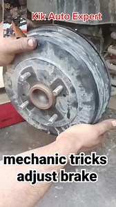 5.6K views · 34 reactions | Brake adjustment trick Hand brake adjustment How adjust hand brake Auto mechanical tips mechanical tools mechanic job mechanical track's mechanical tools #mechanicsoftiktok #mechanicalengineering #automatic #sunny #break #brake | Kik Auto expert | Facebook