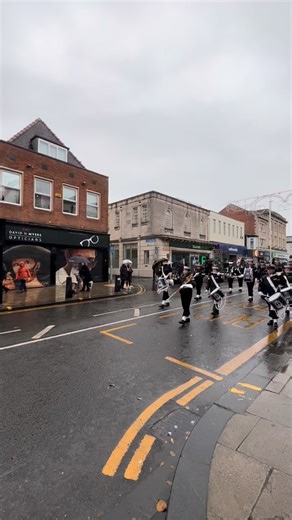 1.5K views · 307 reactions | Steve McQueen and Audrey Hepburn look on from the front of David H Myers Opticians on London Street in Southport as the Remembrance Sunday parade heads past #StandUpForSouthport #southport #remembrance | Stand Up For Southport Business | Facebook