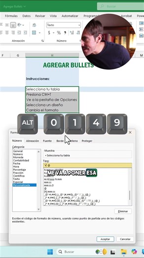 Do you know how to create bullet points in Excel? It's easy, here's how to do it quickly 💻💚