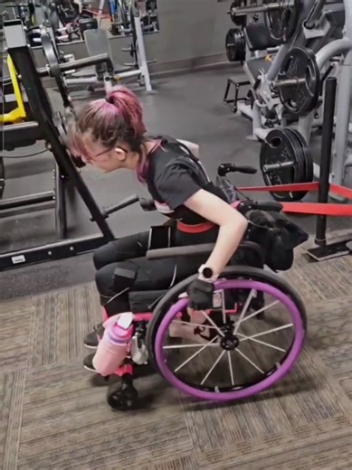 I was training to become the horse I was meant to be. That was years ago whenever I got my first custom wheelchair. (If you slide the video time back and forth you can make me do reps lol.) @MySaltyFace #gymrat #horse #gyat #internationalwheelchairday #wheelchair