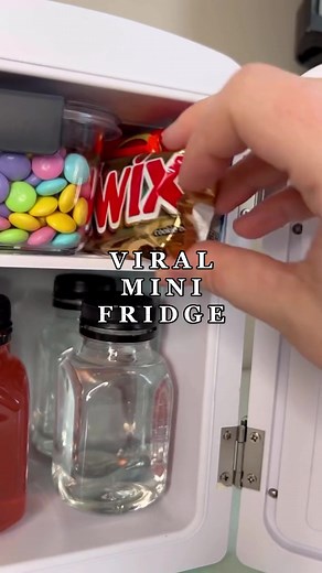 With over 142 MILLION views, restocking this mini fridge was by far your favorite video of mine in 2022! 🤯🔥 #asmr #restock #satisfying #momlife #organizedhome #amazonfinds