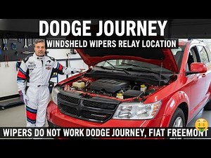 FIAT FREEMONT/DODGE JOURNEY Wipers Not Working? Windshield Wiper Relay Replacement