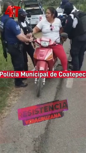 285K views · 5.7K reactions | ¡¡Indignante!! 郎 En #coatepecveracruz los policías son muy valientes con las mujeres indefensas. Y el alcalde morenista Raymundo Andrade les permite todo con tal de recaudar mucho dinero. | Resistencia Veracruzana Región SUR | Facebook