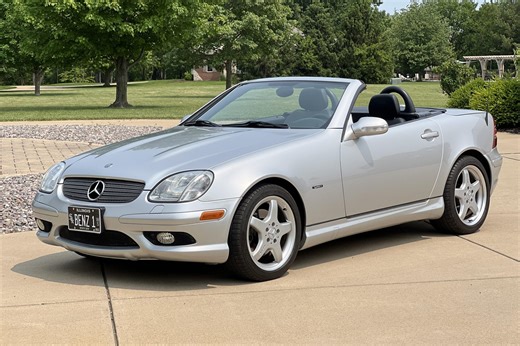 No Reserve: 28k-Mile 2002 Mercedes-Benz SLK320