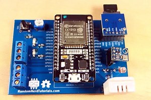 ESP32 Weather Station On A PCB