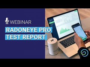 RadonEye Pro Radon Report