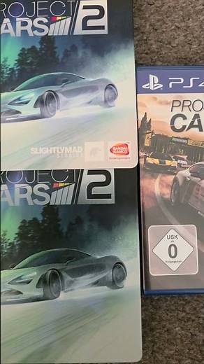 PROJECT CARS 1 TO 3 PS4 SET