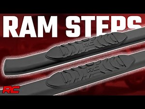 Oval Nerf Step | Crew Cab | Black | Ram 1500 (19-26)/1500 TRX (21-24)