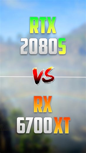 RTX 2080 Super vs RX 6700 XT