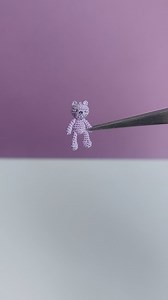 216K views · 15K reactions | Lavender bear  hardly reaches 1.5 cm Pattern for such bears is on Etsy MicroCrochetArt shop link in bio #luciaknit #microcrochet #microart #microcrochetart #microartist #impossible #nanocrochet #crochet #teddyartist #teddy #purple | LuciaKnit Creative Ideas | Facebook