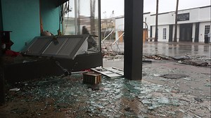 Live cameras capture storm damage in the aftermath of Hurricane Michael