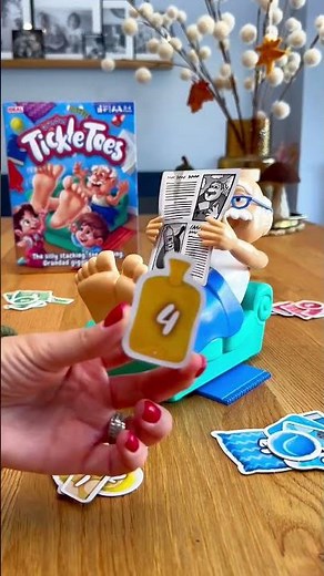Grandad Tickle Toes … Tickle him if You Dare!