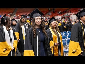 HCC Fall 2025 Commencement Ceremony - afternoon session