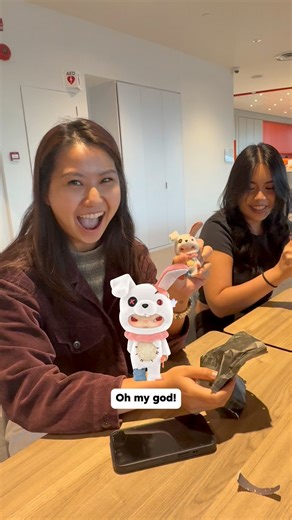 blindbox opening with friends >> ​ you can get yours on shopee too on 17 Oct, 10AM! 🎃🧟 >> https://s.shopee.sg/8fJnfq1ygX | Shopee