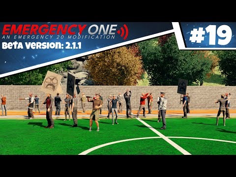 Emergency One [Emergency 20 Modifikation] 🚒 #19 - GROSSDEMO auf dem FUSSBALLPLATZ! ⚽ | Brandstedt
