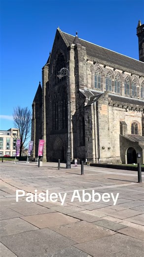 Paisley Abbey today #paisley #abbey #historytime #historytok #church