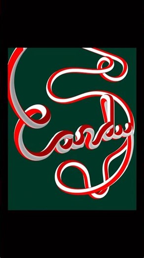 Tip for creating candy text in Adobe Illustrator like a Pro #designtools #illustratortips