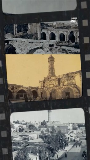 Rābet on Instagram: "🔥 Gaza’s oldest mosque bombed TWICE by Izraeli forces with its war on Gaza’s identity, history and future. Yet Palestinian still gather around Al Omari Mosque in defiance and reclaiming their space and existence. Save this and send to a friend. Field producer: @wizard_bisan1 Videographer: @dahman.eyad Editor: @ajwaa.official"