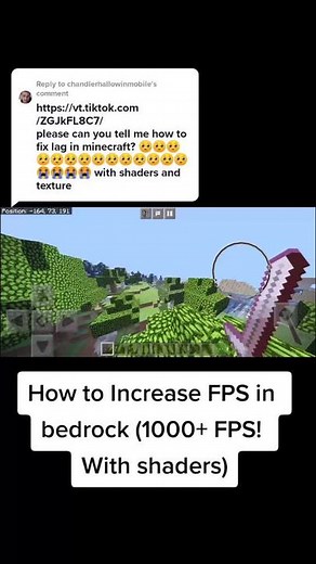 How to Increase FPS in bedrock (1000 FPS! With shaders)