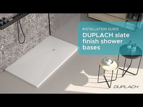 DUPLACH Shower Base Installation Guide