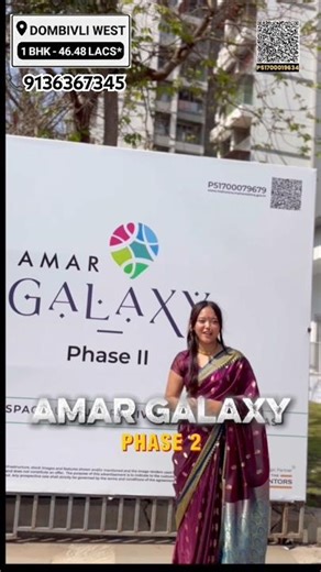 Call Us On 9136367345 | Amar Galaxy Project Located In Dombivli West | Amazing 1 BHK And 2 BHK