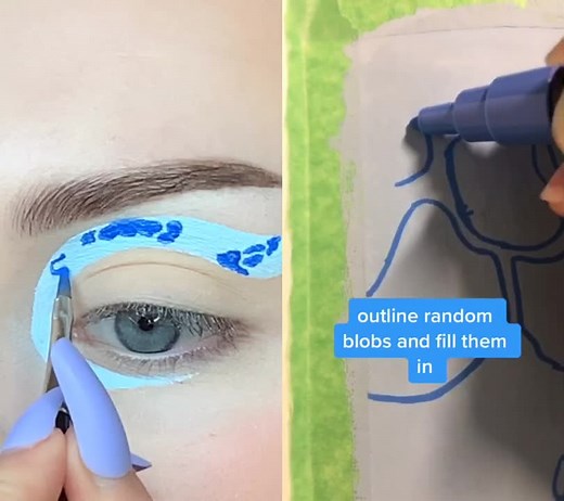 blue look for my color series! i tried my best 🥺 #duet with @hao.beans #alwayslearning #vibewithme #foryou #fyp #4up
