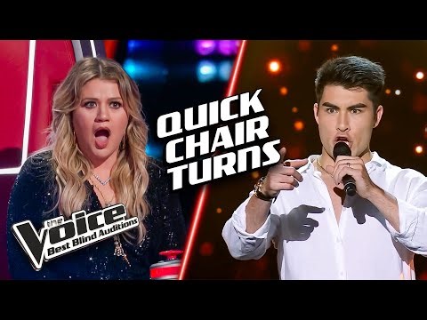 Are these the QUICKEST Chair turns on The Voice EVER?