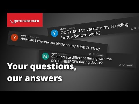 Your Most Asked Questions About ROTHENBERGER Tools – Answered!