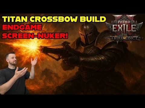 Titan Crossbow Explosive Shot Build Guide – Screen-Clearing Monster! | Path of Exile 2. 0.3