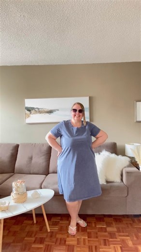 The cutest spring dress for shopping from ‪@womanwithin‬ #plussizefashion #curvy #ootd #shorts