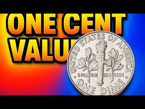 ONE DIME HISTORY VALUE AND BIG WORTH OF MONEY!!