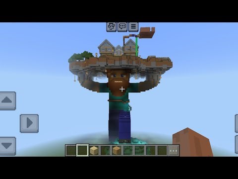 Statue house in minecraft tour