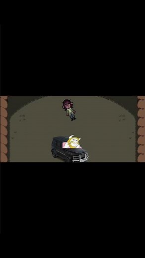 asgore runs over dess with his truck but it's on a low budget #deltarune