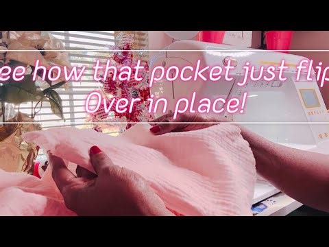 Learn how to SEW POCKETS SIDE SKIRTS/SEAMS & UNDERSTITCH Vlogmas Day 20!