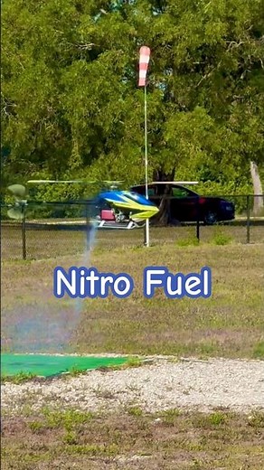 New Nitro RC Helicopter test and tune